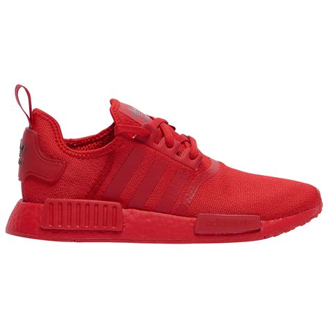 all red adidas originals.